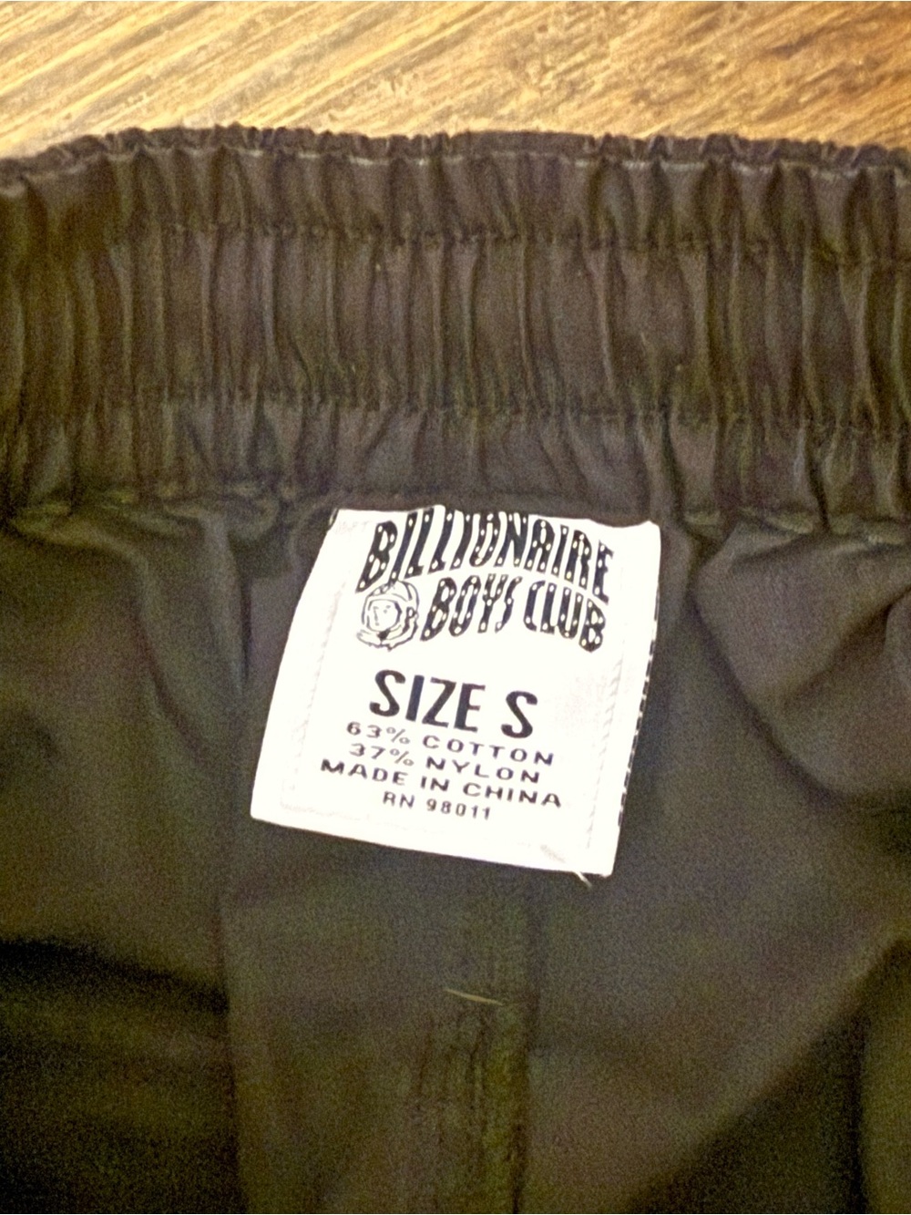 Billionaire Boys Club Beyond Cargo Track Pants (Black) size S - Picture 2 of 3